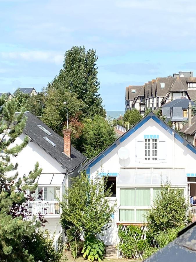 L'Oree De Deauville, Charmant Duplex Proche Plage Tourgeville Exterior foto
